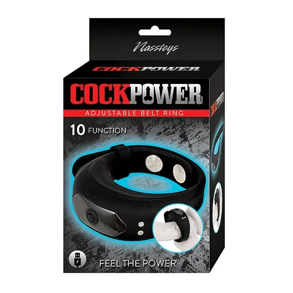 Cockpower Adjustable Belt Ring – Black