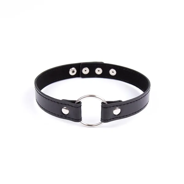 Collar with Hoop Adjustable 38,2 cm Black