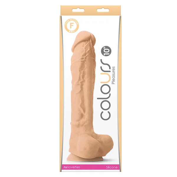 Colours Pleasures Dildo - White 10"