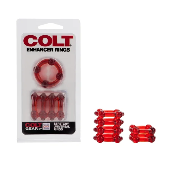 COLT ENHANCER RINGS- RED