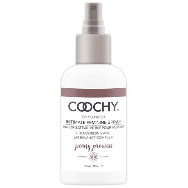 Coochy Intimate Feminine Spray - 4 Oz Peony Prowess