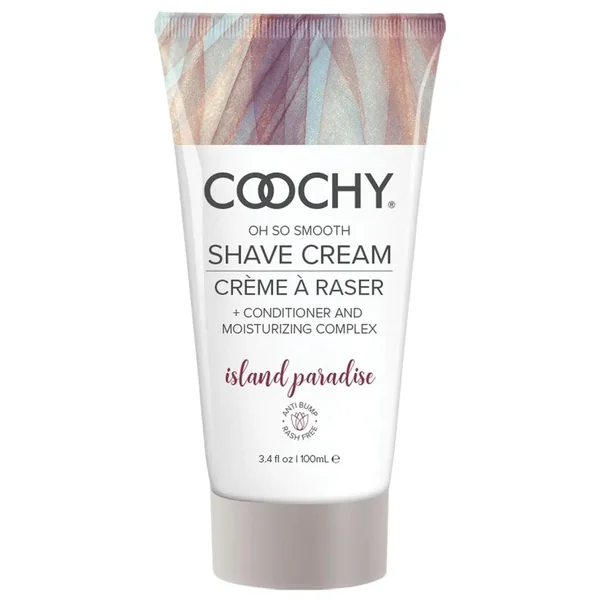 Coochy Oh So Smooth Shave Cream Island Paradise 3.4 Ounce