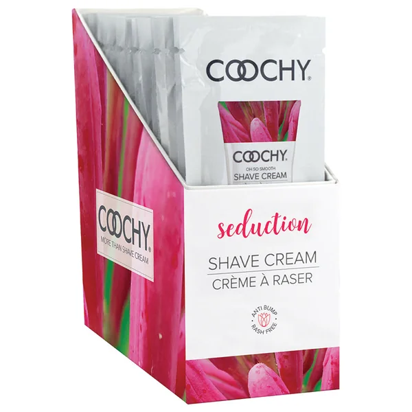 Coochy Oh So Smooth Shave Cream - Seduction 0.5oz (24 Pack)