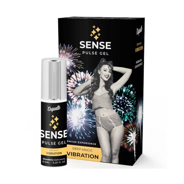 Coquette Pulse Premium Liquid Foreplay Oral Intercouse Strawberry Gel Female 6ml