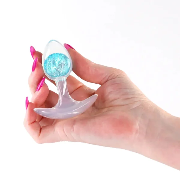 Cosmic Glams Silicone & Glass Plug