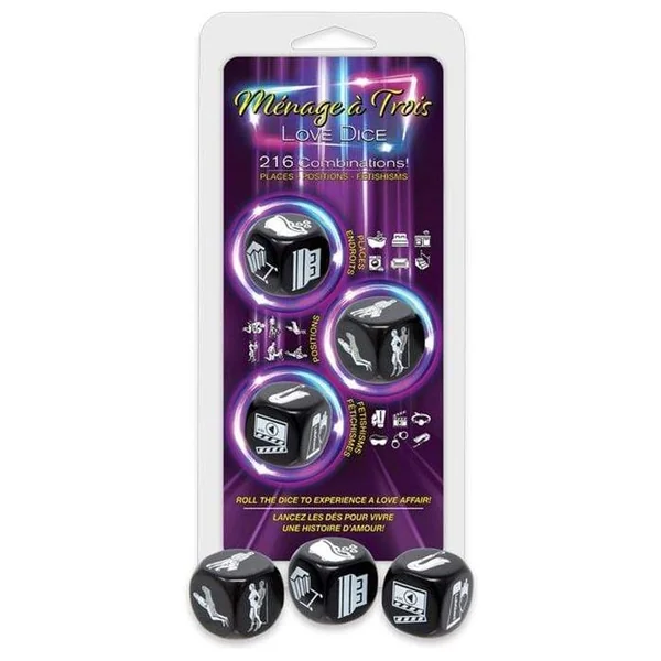 Couple game - Love Dice - Ménage à Trois