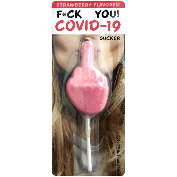 COVID-19 F*CK YOU SUCKER STRAWBERRY FLAVOR
