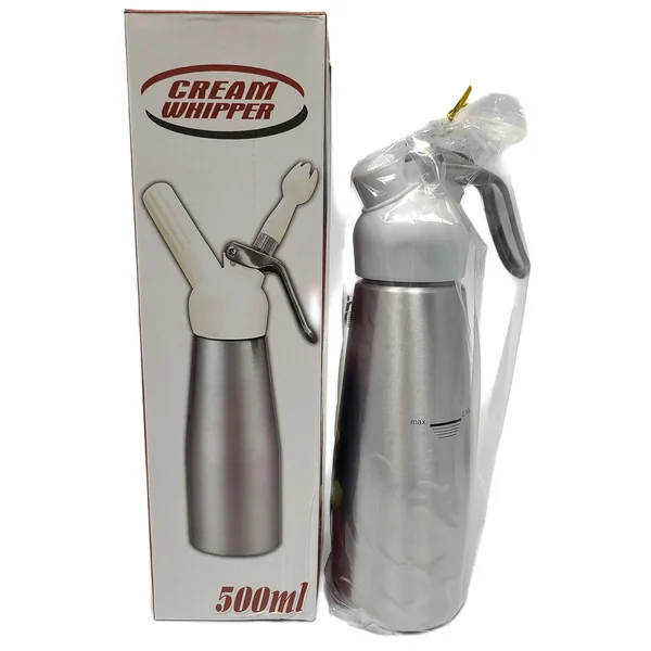 Cream Whipper 500ML Black, Silver, Blue, Red
