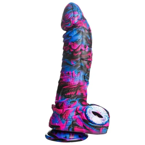 Creature Cocks Alienoid Silicone Dildo, 8.8″, Mixed