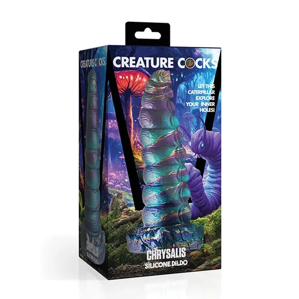 Creature Cocks Chrysalis Silicone Dildo – Multi Colors