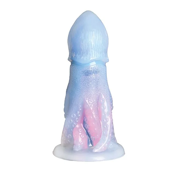 Creature Cocks Cocktopus Deluxe Glow-in-the-Dark Vibrating Silicone Dildo