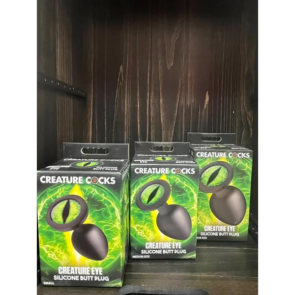 Creature Cocks Creature Eye Silicone Butt Plugs