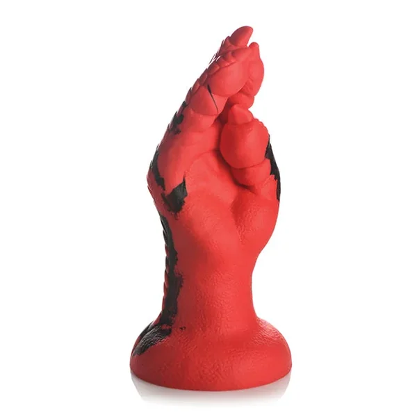 Creature Cocks Demon Claw Fisting Silicone Dildo – Red