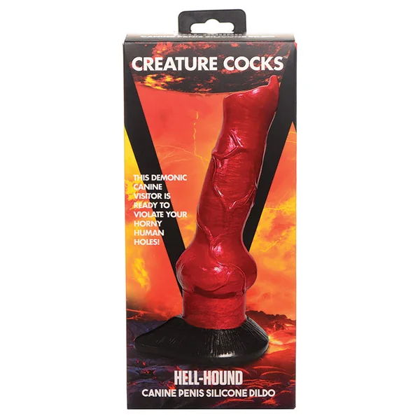 Creature Cocks Hell-Hound Canine Penis Silicone Dildo