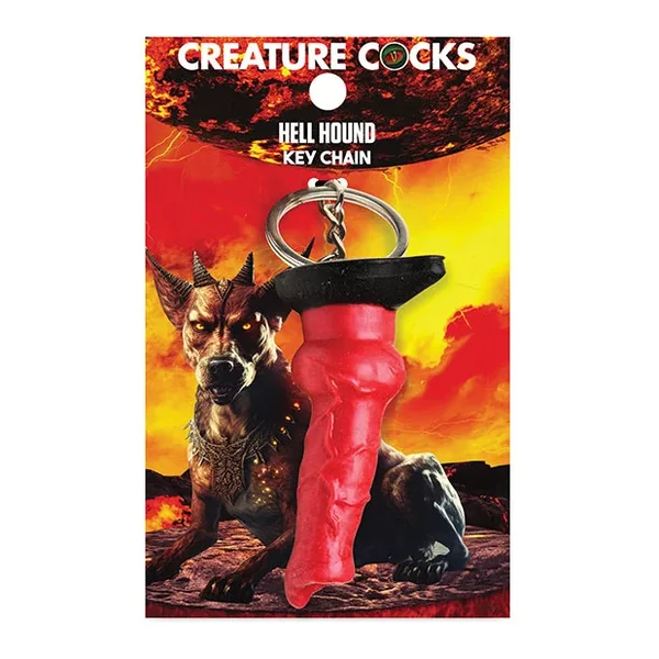 Creature Cocks Hell-Hound Silicone Keychain