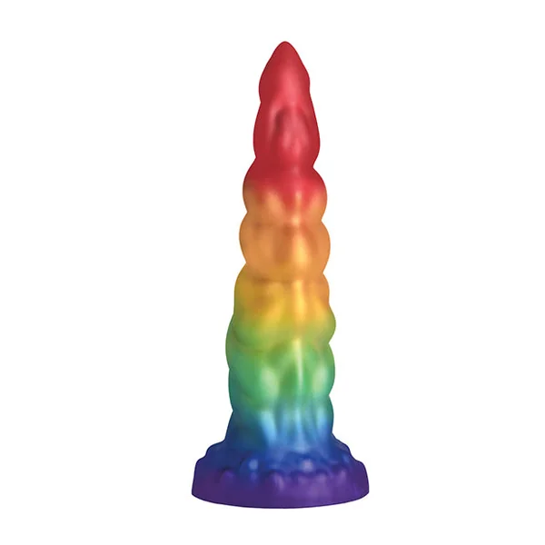 Creature Cocks Magic Rider Unicorn Silicone Dildo - Rainbow