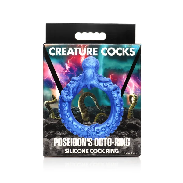 CREATURE COCKS POSEIDON’S OCTO -RING SILICONE COCK RING