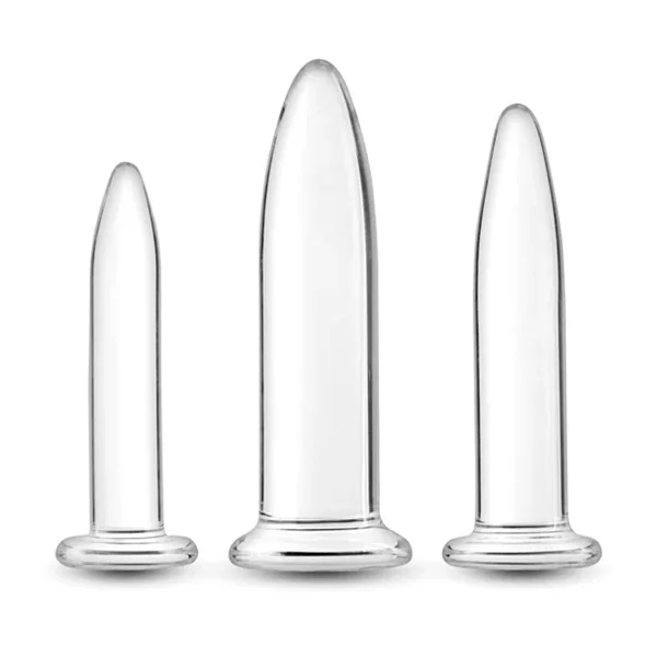 Crystal 3-Piece Glass Dilator Trainer Kit