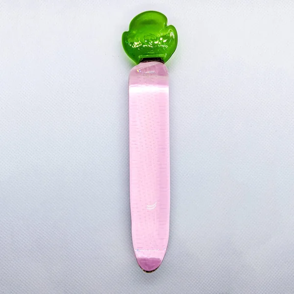 Crystal carrot – glass dildo