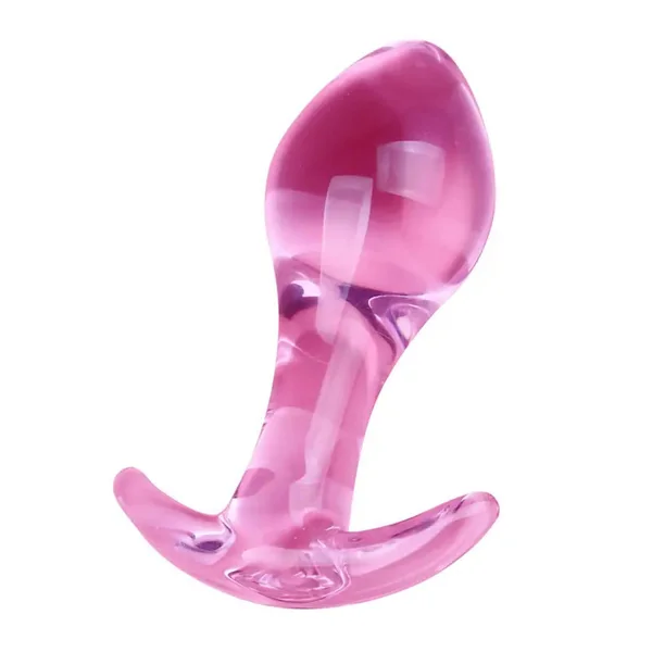 Crystal Glass Anal Plug Adult Erotic Toy Prostate Massage Anal Trainer
