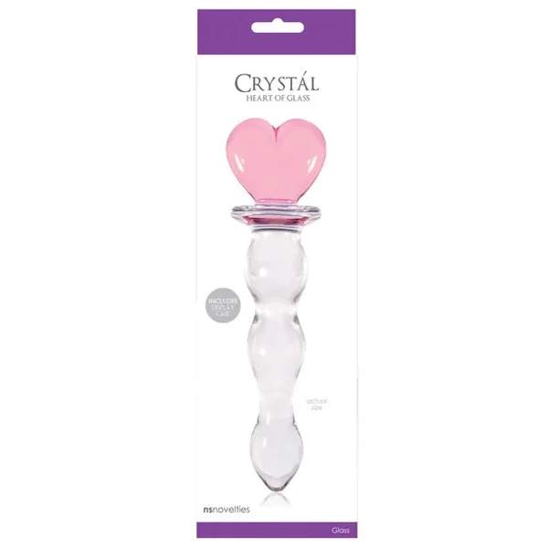 Crystal Heart of Glass – Pink