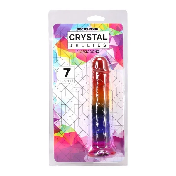Crystal Jellies Dildo 7" by Doc Johnson
