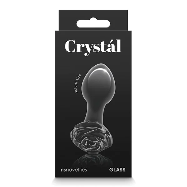 Crystal Rose Butt Plug