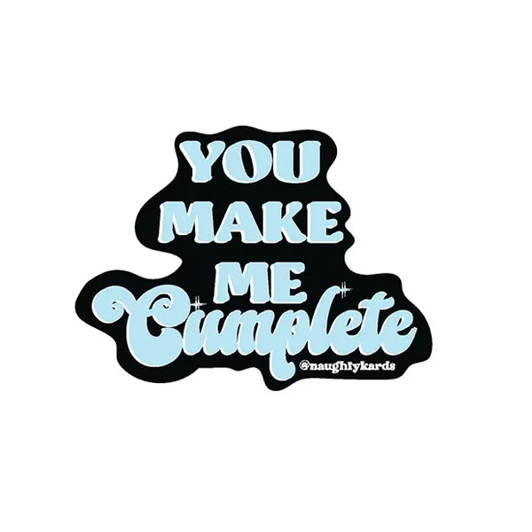 Cumplete Sticker – Pack of 3