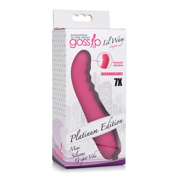 Curve Novelties Gossip Lil Wavy 7x Mini G Spot Vibe