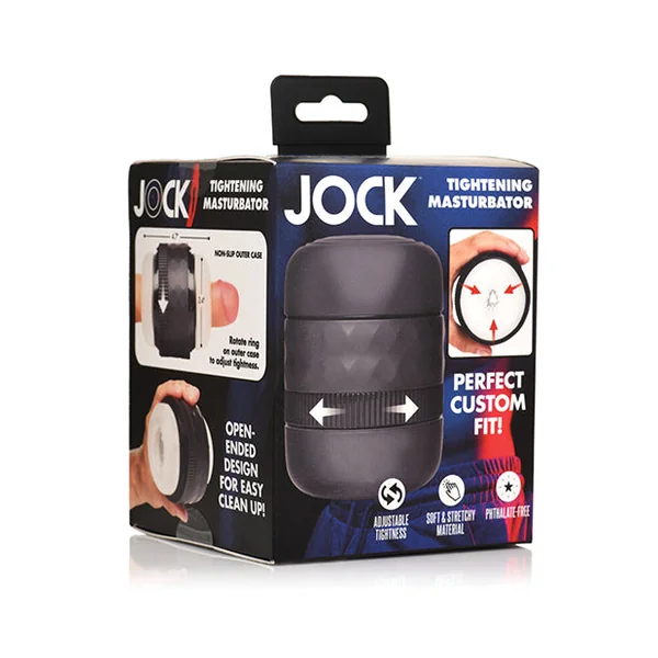 Curve Toys Jock Squeezable Tunnel Double Masturbator