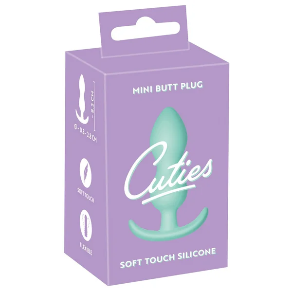 Cuties – Mini Butt Plug Silicone – Mint