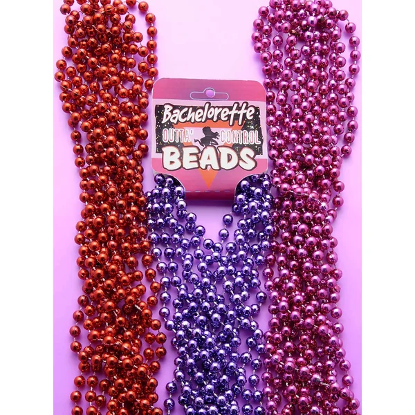 (D) BACHELORETTE BEAD PURPLE METALLIC