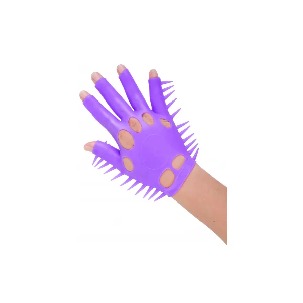 (D) NEON LUV GLOVE PURPLE