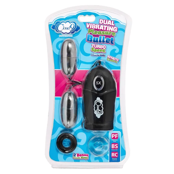D Wtc Dual Egg Vibrator Black