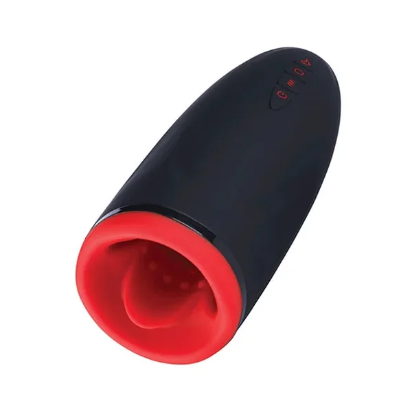Dayo Autoblowjob Clamping Penis Massager – Black
