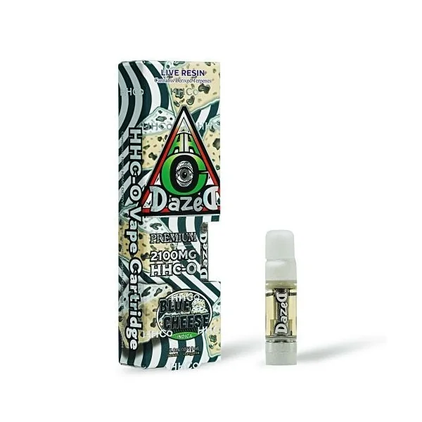 Dazed HHC-O 2.1 Gram Cartridge Blue Cheese Indica