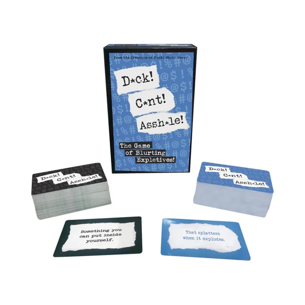 D*ck! C*nt! Assh*le! Card Game For Adults