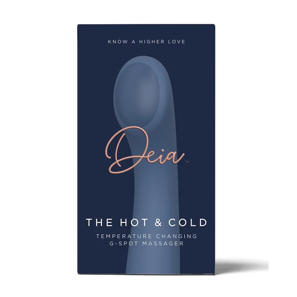 Deia the Hot & Cold Heating & Cooling Vibrator - Navy