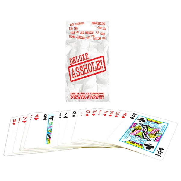DELUXE ASSHOLE CARD GAME