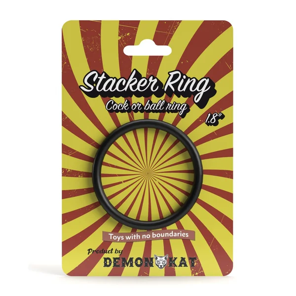 Demon Kat 1.8 Inch Stacker Ring