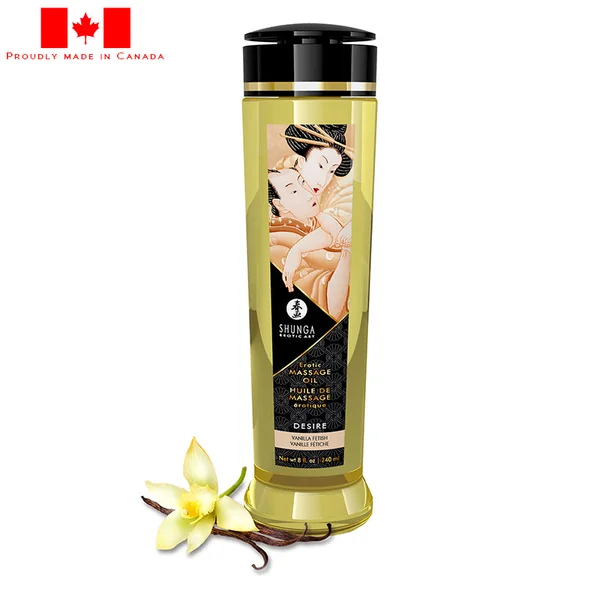 Desire Vanilla Fetish Massage Oil by Shunga