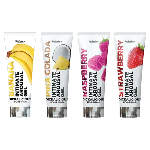 Dickalicious Penis Arousal Cream 2 oz (58 mL) - 4 Flavors