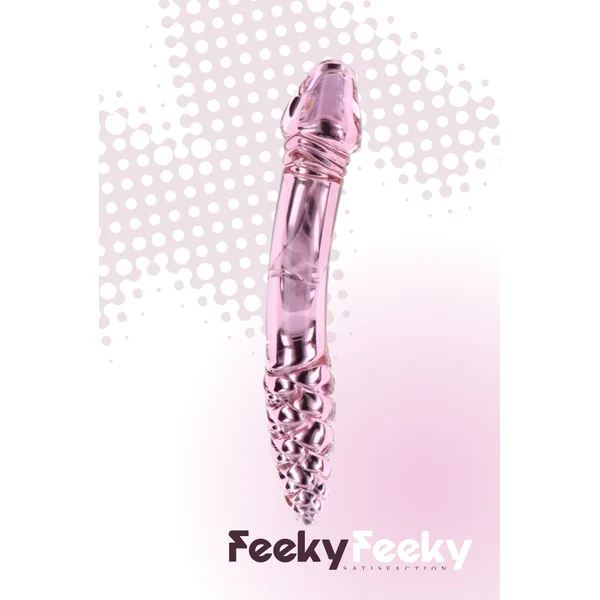 Didlo in cristallo - Scettro trasparente 23cm