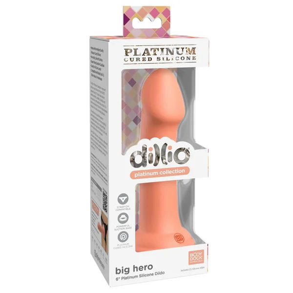 Dillio Platinum - Big Hero 6 Inch Dildo