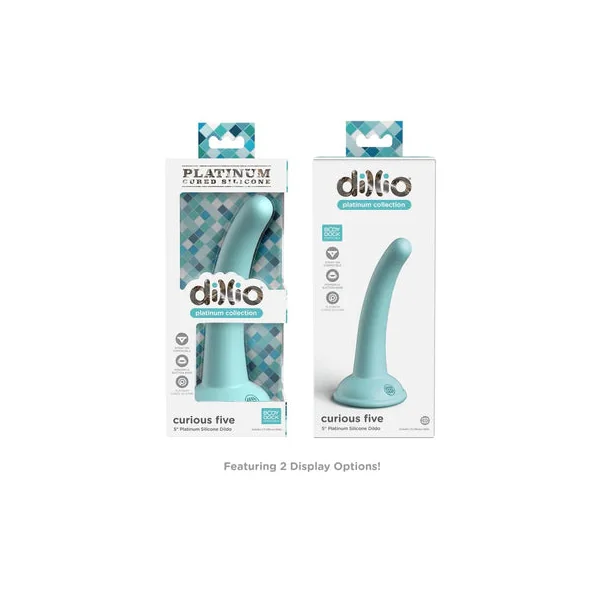 Dillio® Platinum Curious Five Dildo 5" by Pipedream Products®