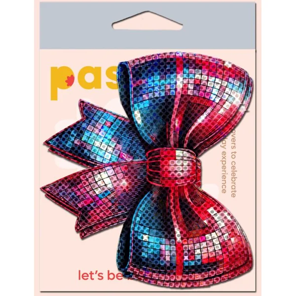 DISCO BALL BOW PASTIES