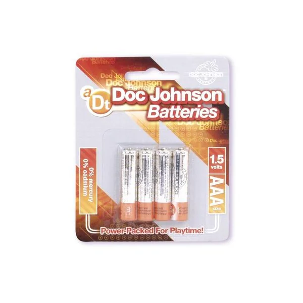 DOC JOHNSON BATTERIES AAA 4 PACK CD