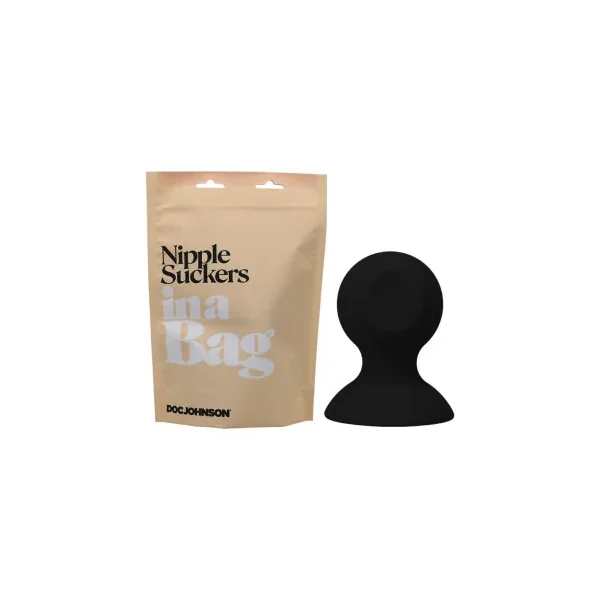 Doc Johnson Nipple Suckers In A Bag, Black