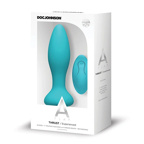 Doc Johnson Premium Silicone Vibrating Anal Plug W/remote