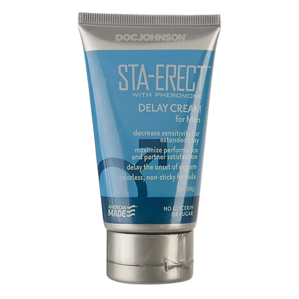 Doc Johnson Sta-Erect Cream-2 oz